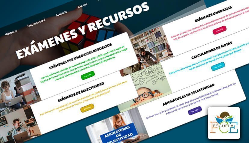 Exámenes, academia PCE